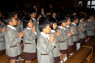 東日本大震災を受けて祈りをともに