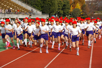 マラソン大会（西京極総合運動公園）