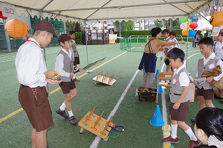 校長ブログ １０月２３日 金 学院祭バザー ノートルダム学院小学校